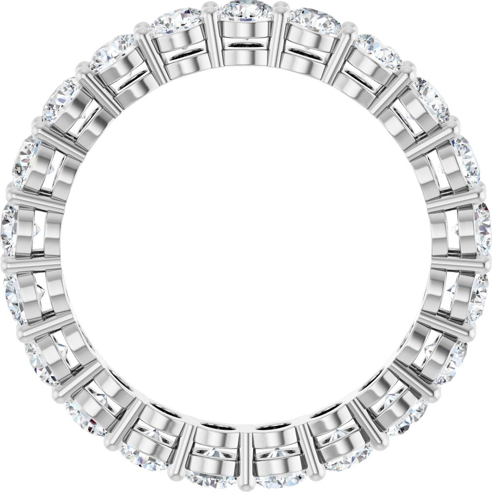 Lab-Grown Diamond Shared Prong Eternity Band
