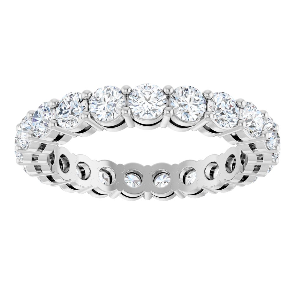 Lab-Grown Diamond Shared Prong Eternity Band