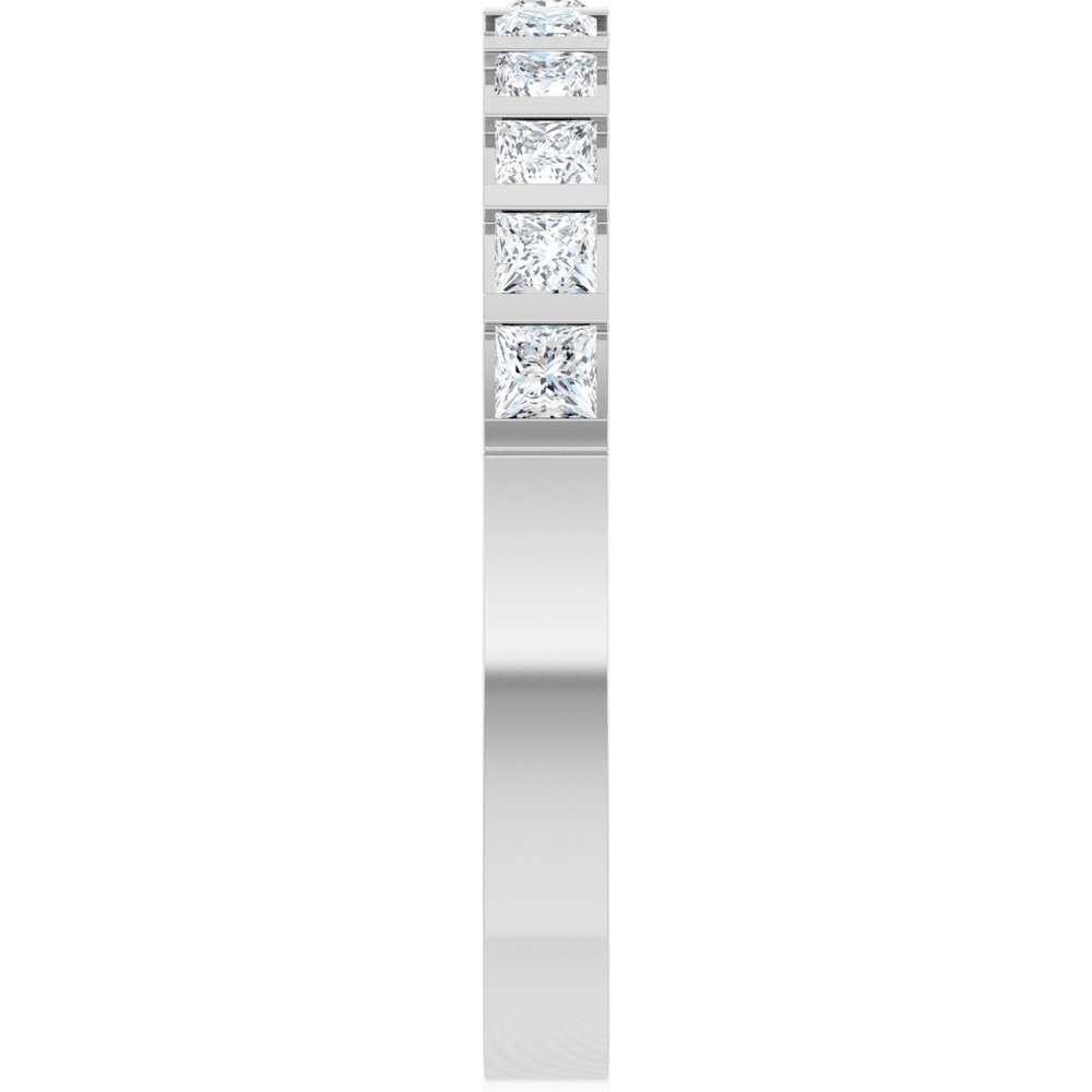 0.5 CTW Lab-Grown Diamond Anniversary Band with Channel-Inspired Setting