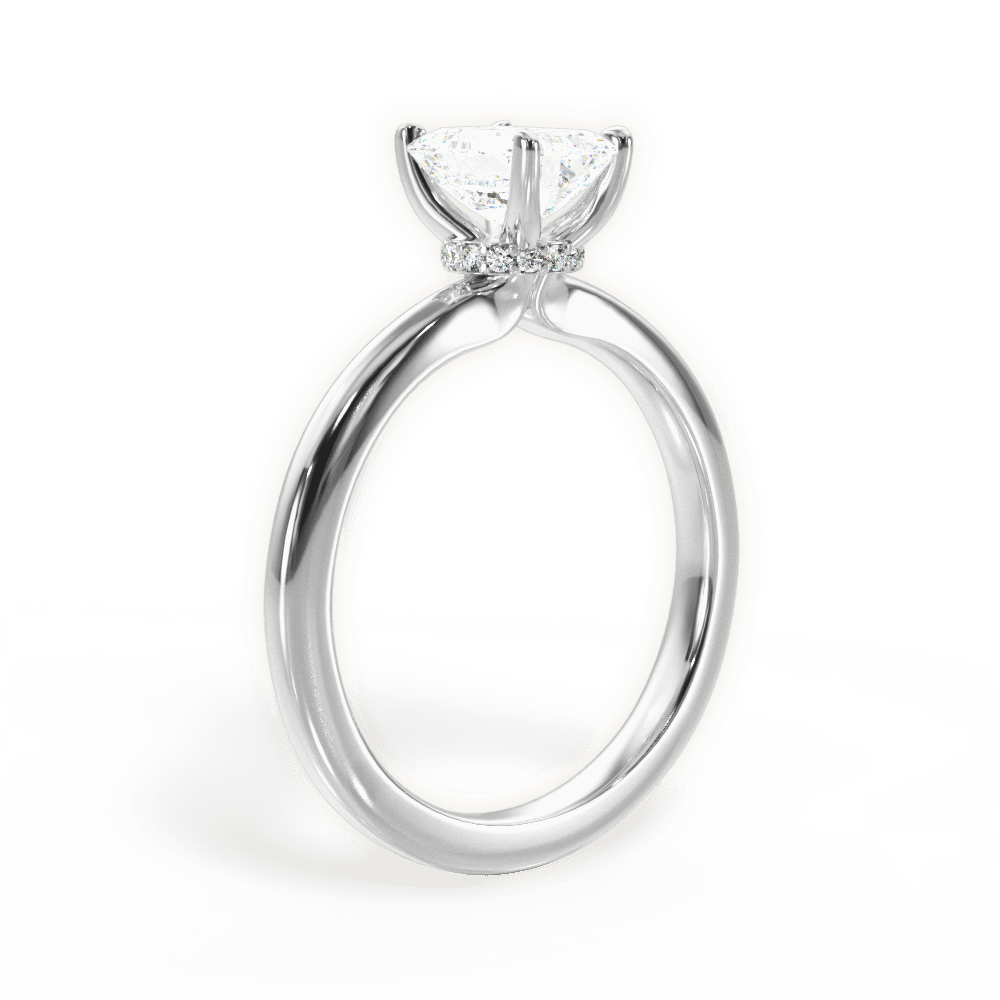 Hidden Halo Engagement Ring Setting