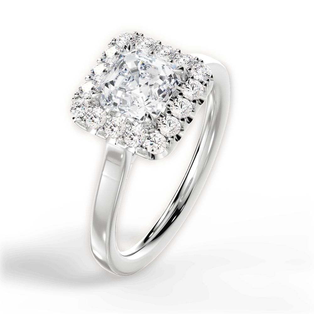 Halo Engagement Ring Setting