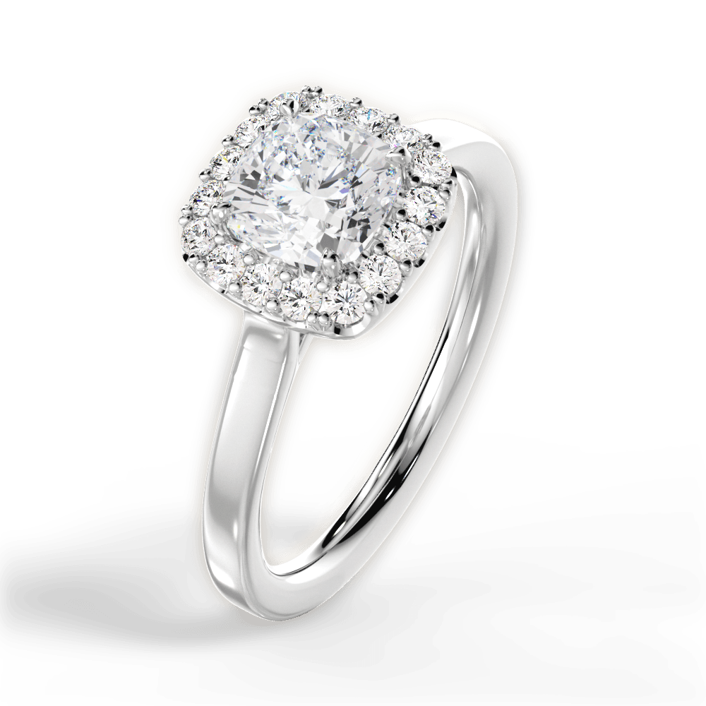 Halo Engagement Ring Setting