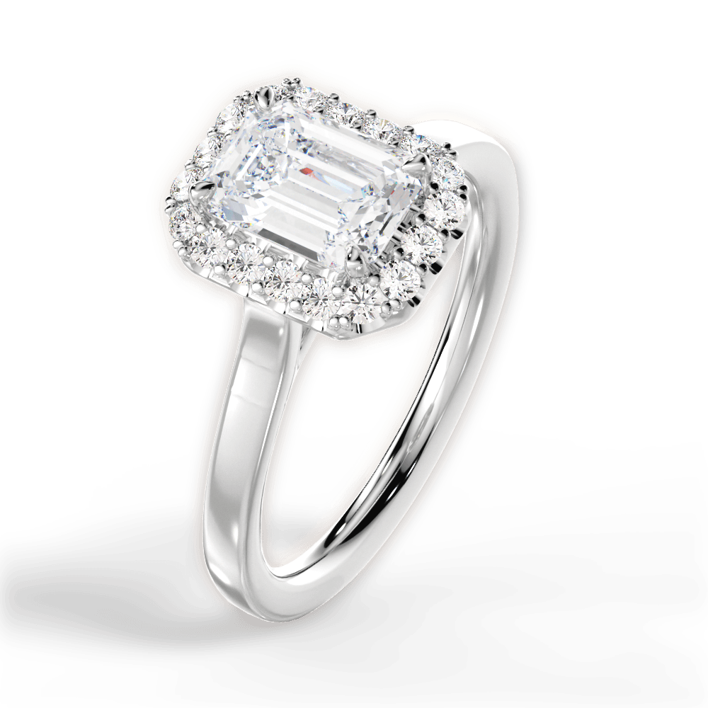 Halo Engagement Ring Setting