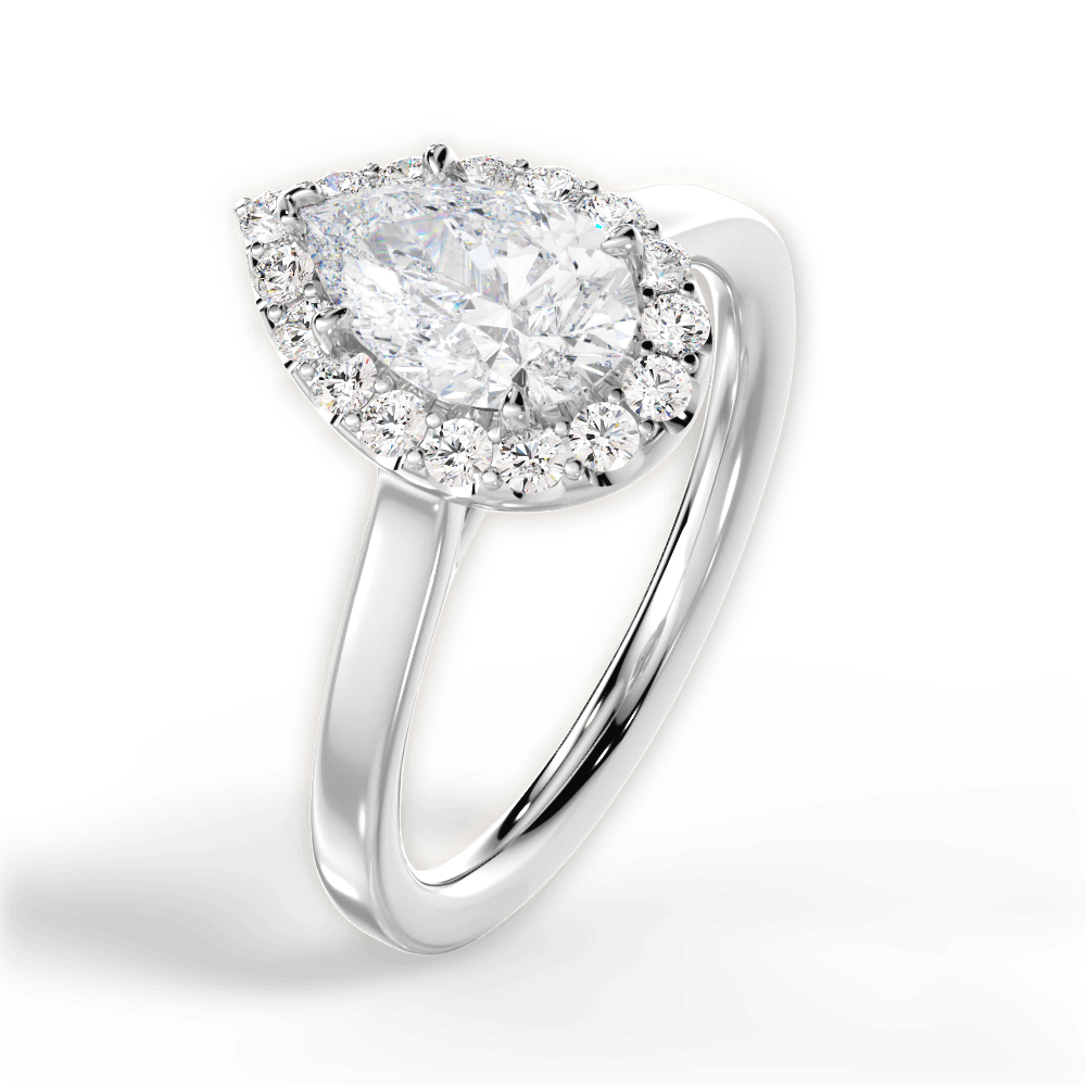 Halo Engagement Ring Setting