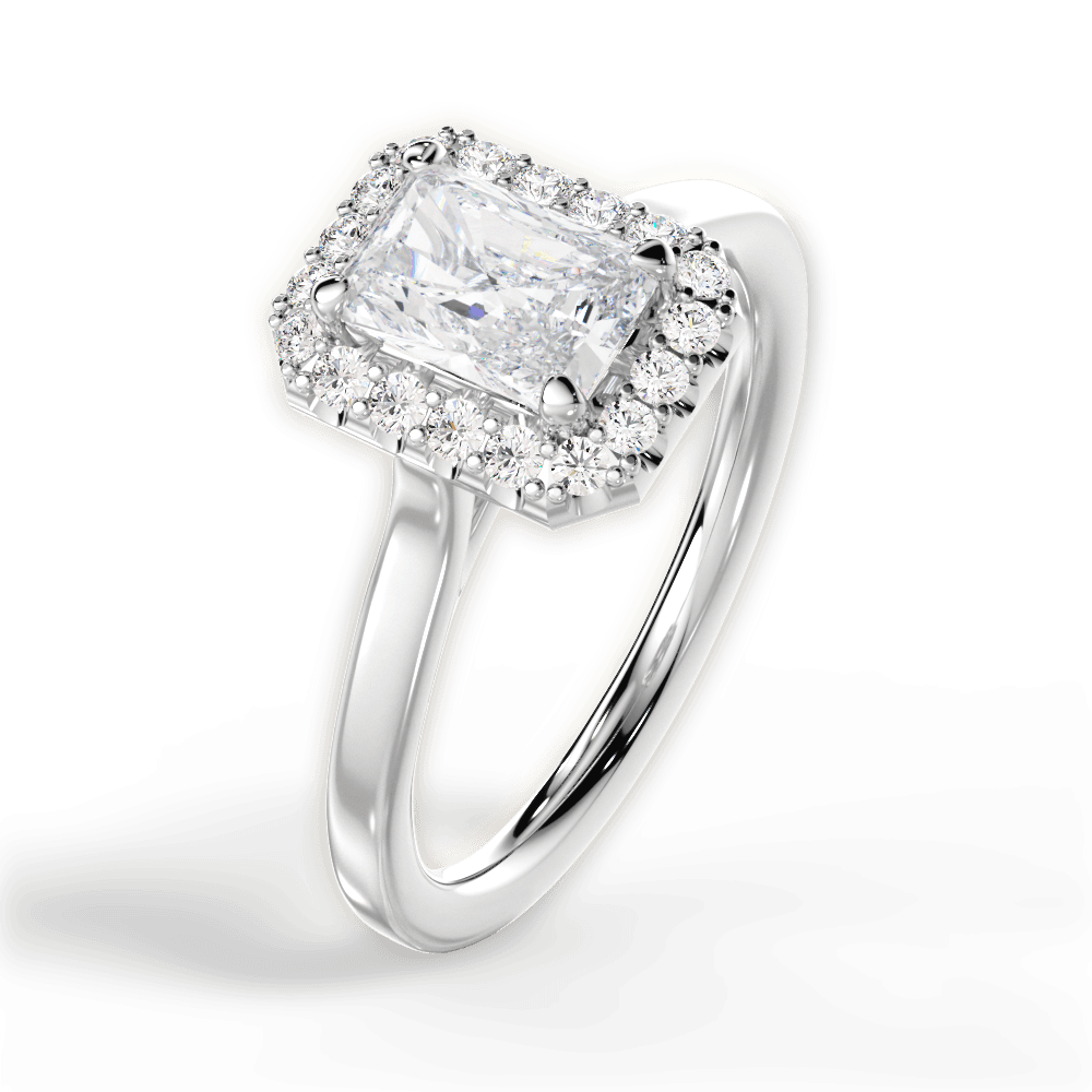 Halo Engagement Ring Setting