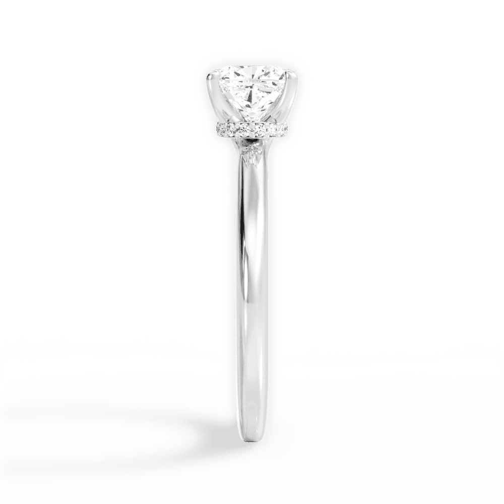 Hidden Halo Engagement Ring Setting