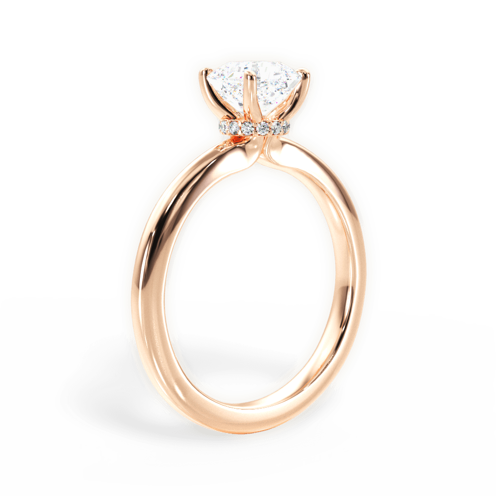 Hidden Halo Engagement Ring Setting