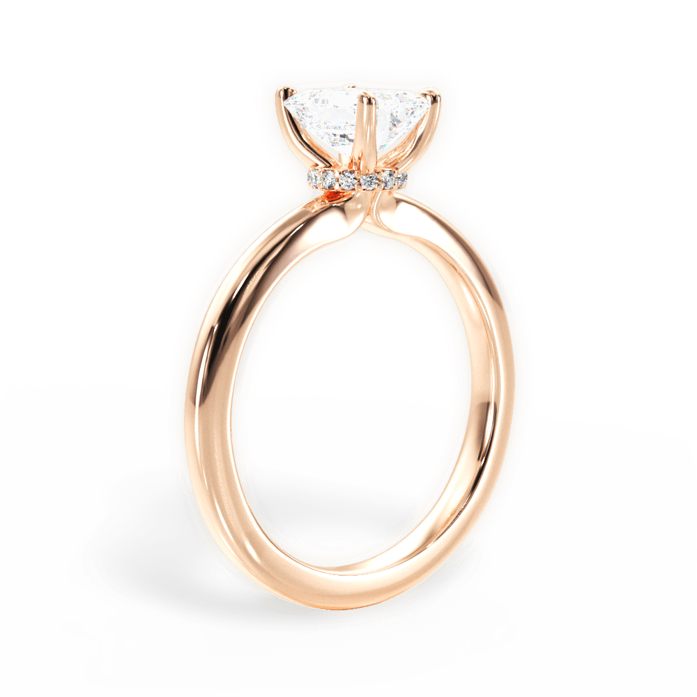 Hidden Halo Engagement Ring Setting