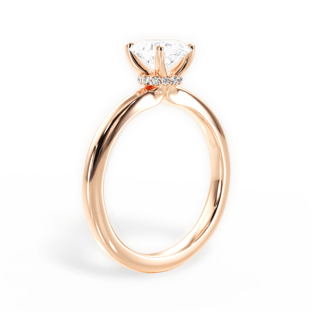 Hidden Halo Engagement Ring Setting
