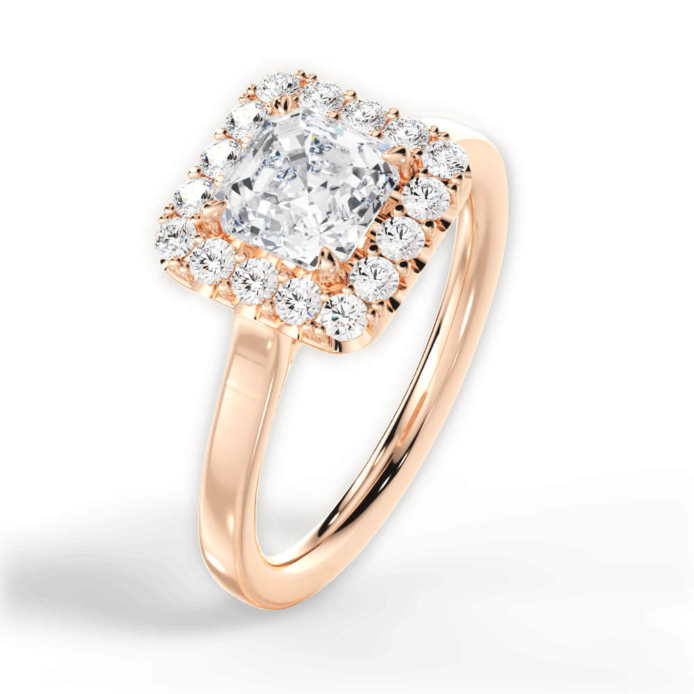 Halo Engagement Ring Setting