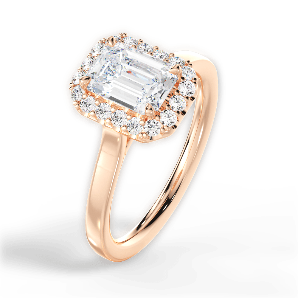 Halo Engagement Ring Setting