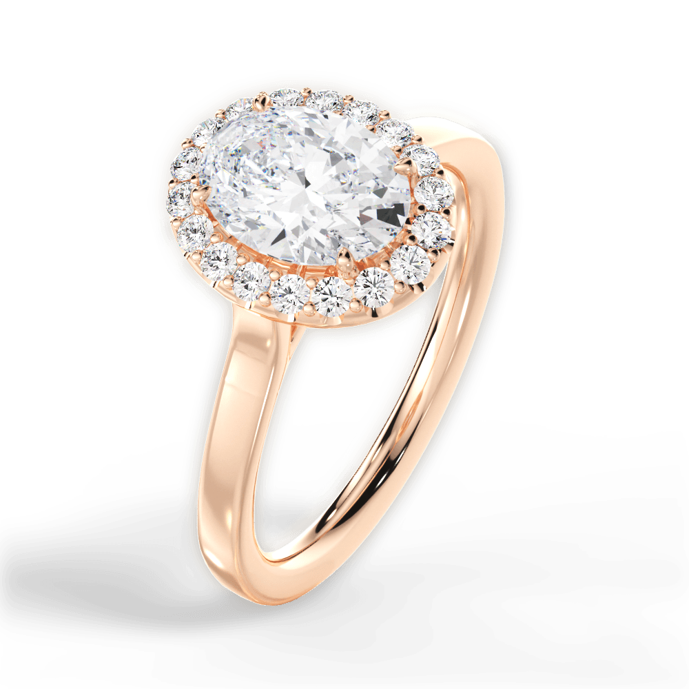 Halo Engagement Ring Setting