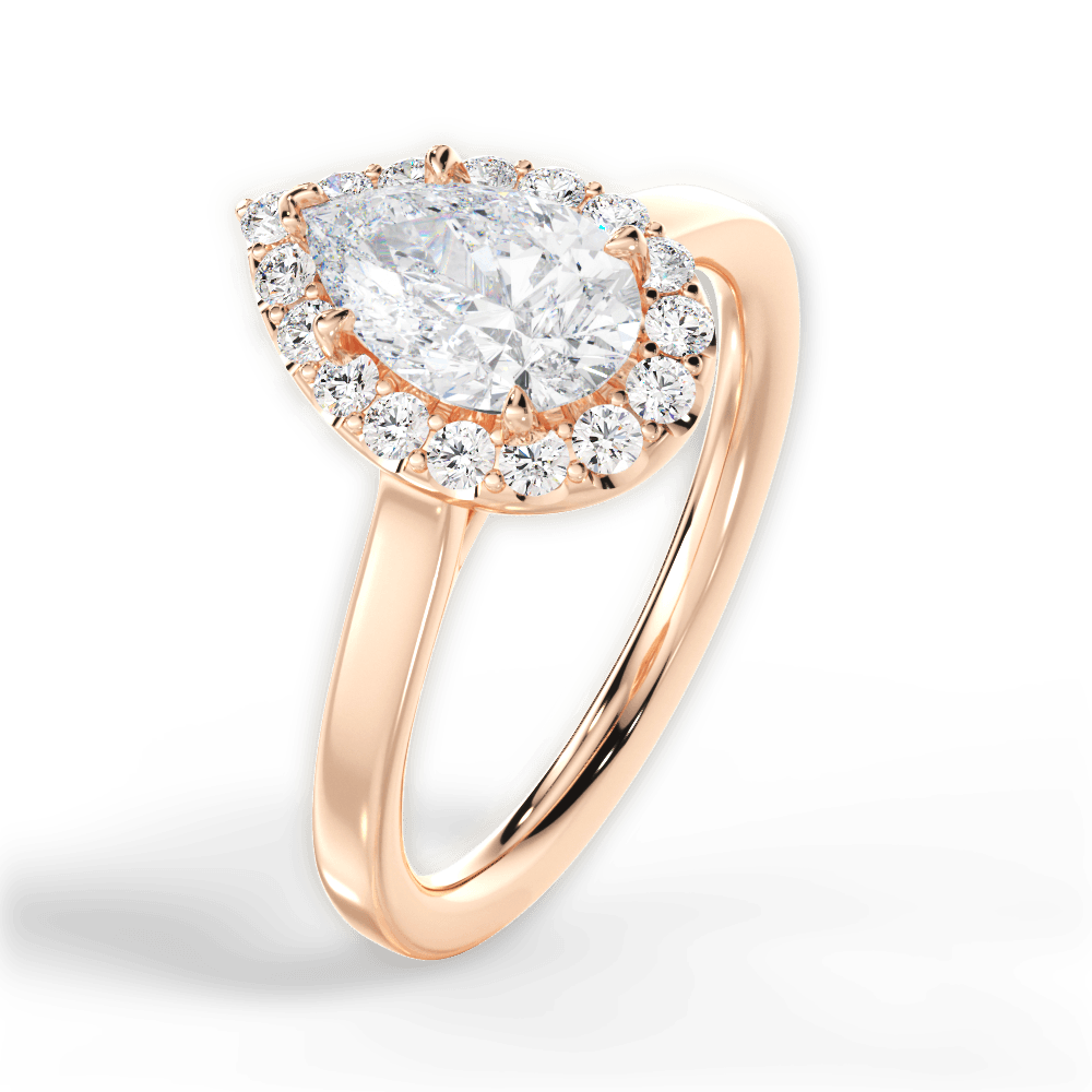 Halo Engagement Ring Setting