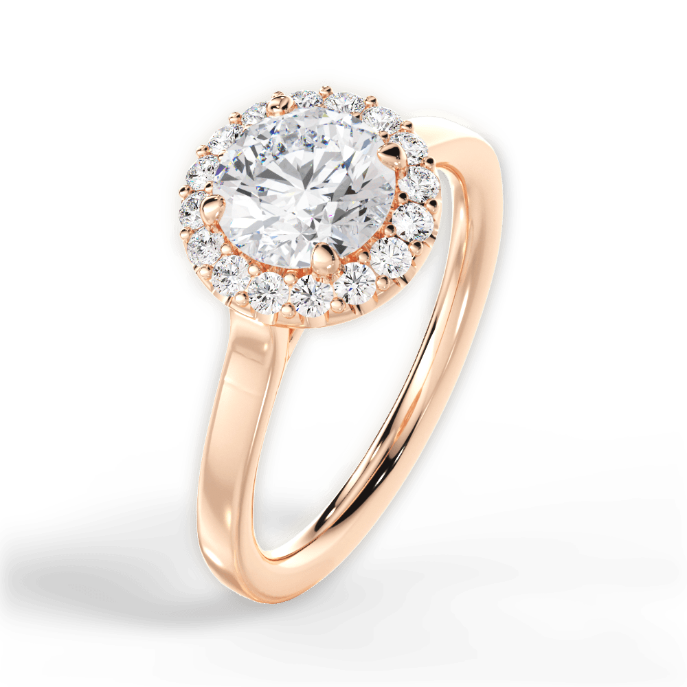 Halo Engagement Ring Setting