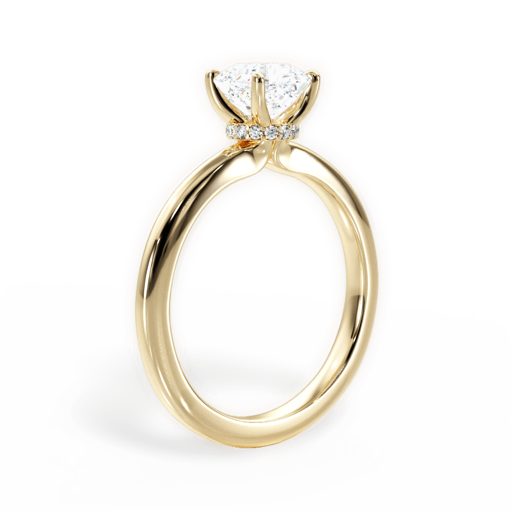 Hidden Halo Engagement Ring Setting
