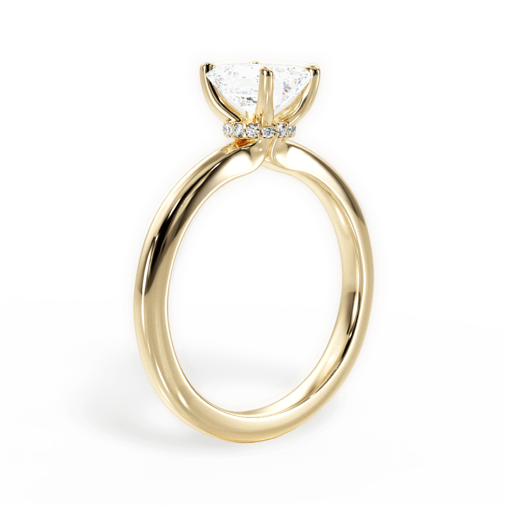 Hidden Halo Engagement Ring Setting