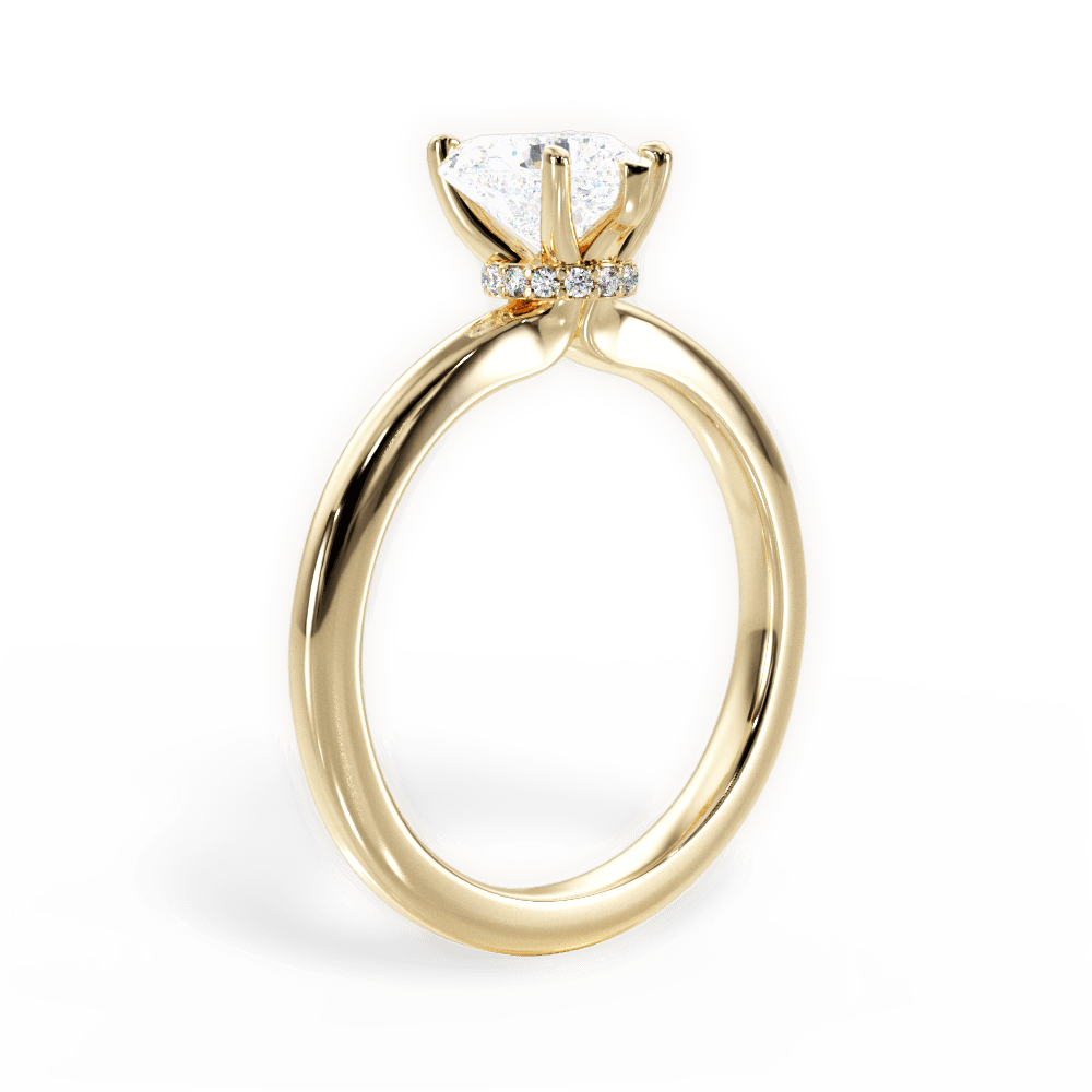 Hidden Halo Engagement Ring Setting