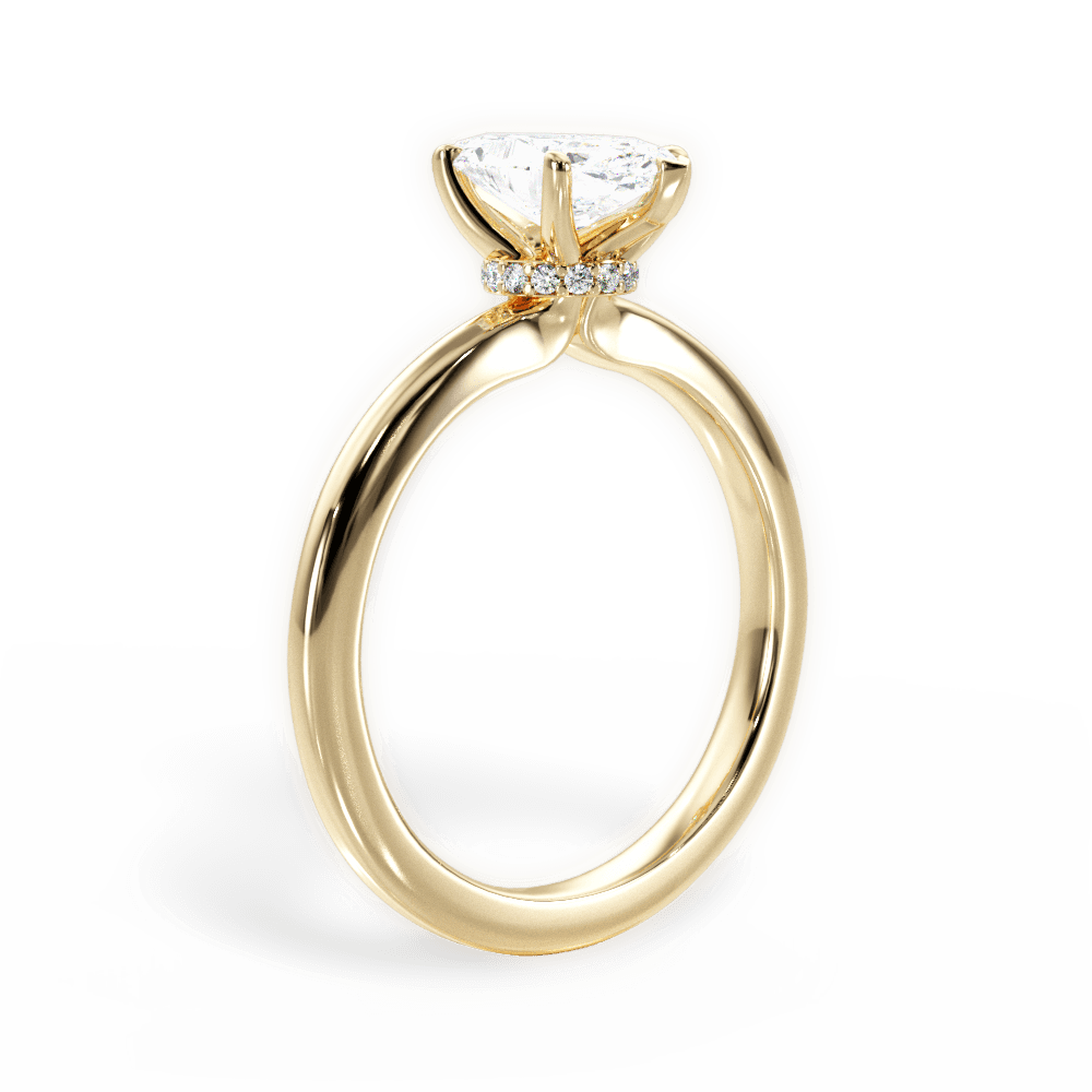 Hidden Halo Engagement Ring Setting