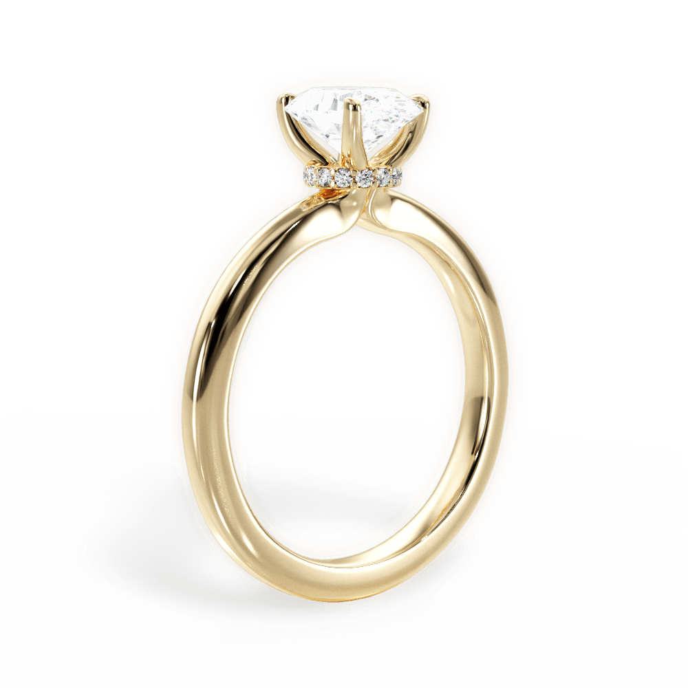 Hidden Halo Engagement Ring Setting