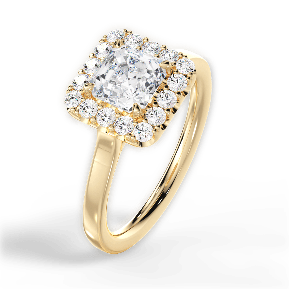 Halo Engagement Ring Setting