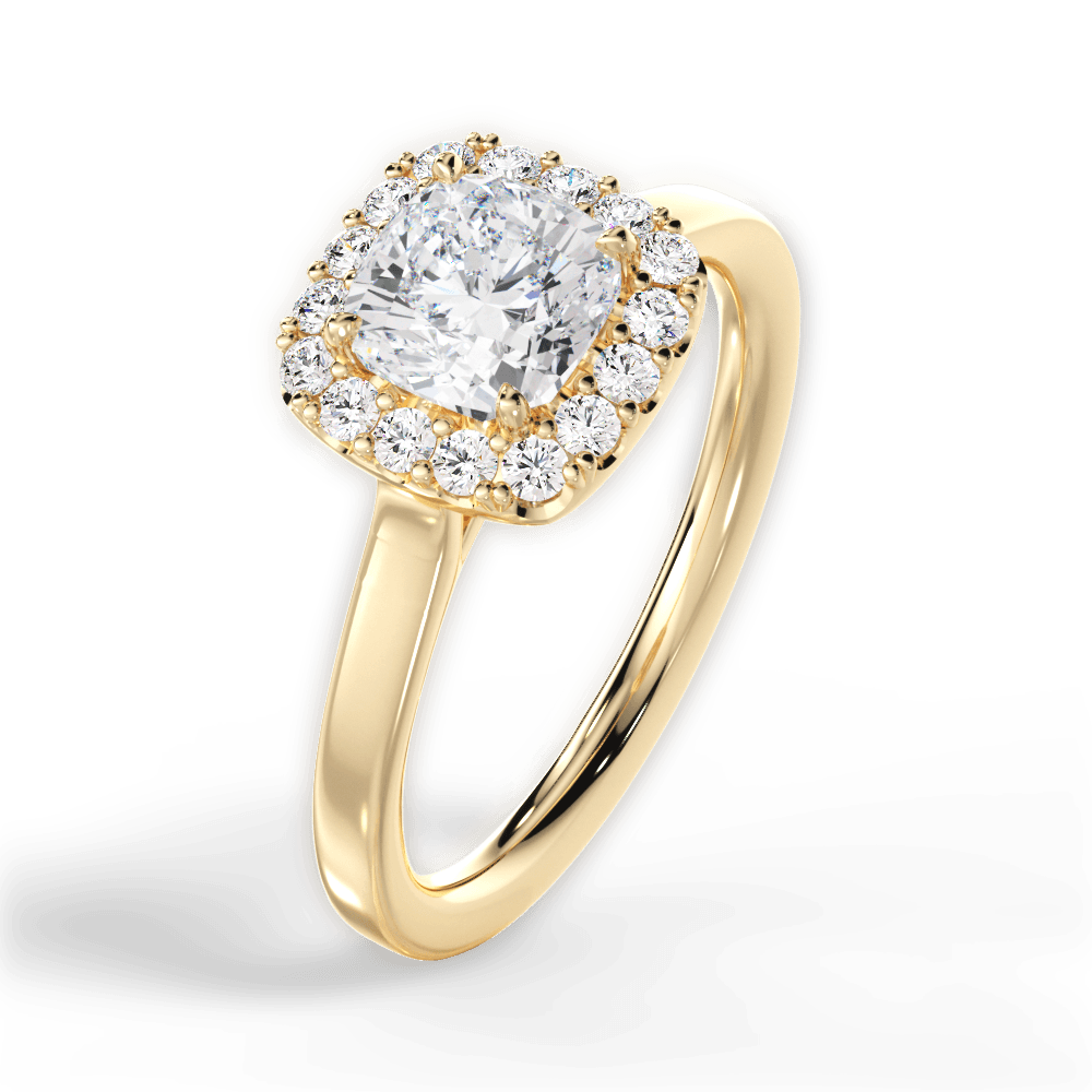 Halo Engagement Ring Setting