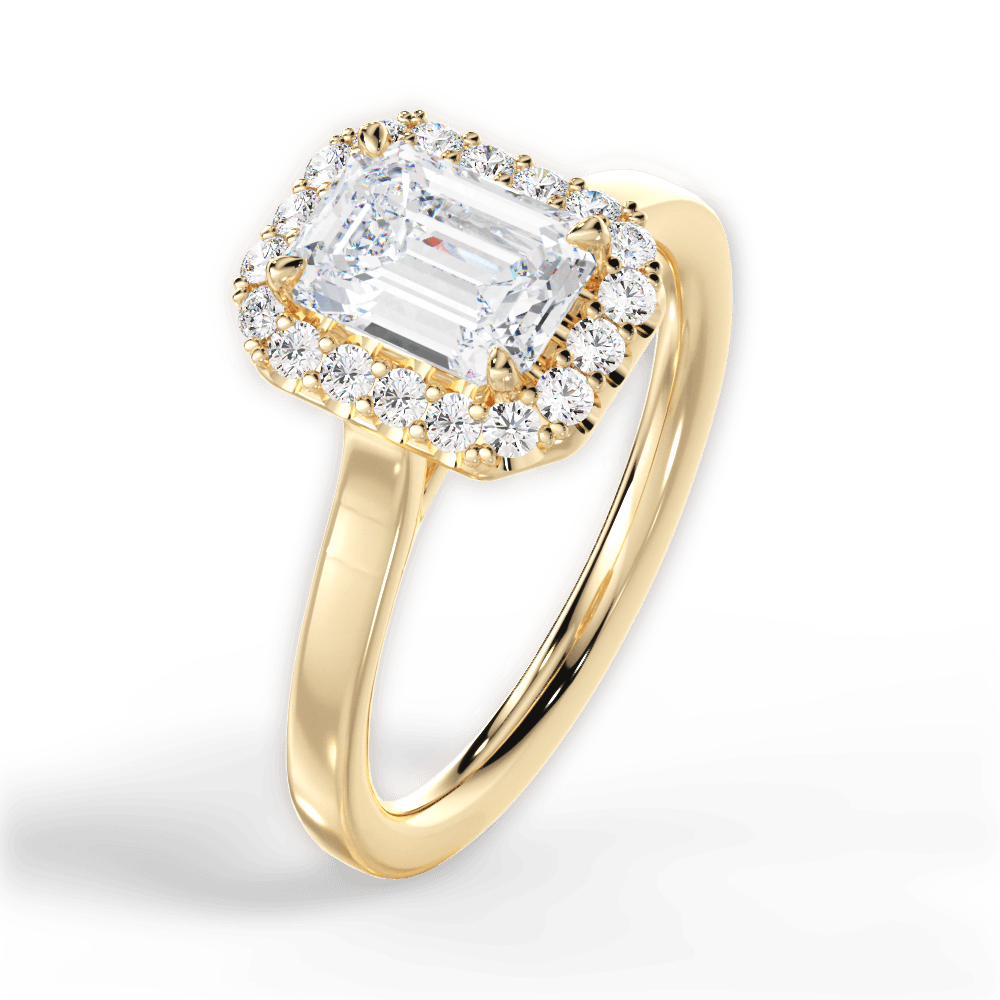 Halo Engagement Ring Setting