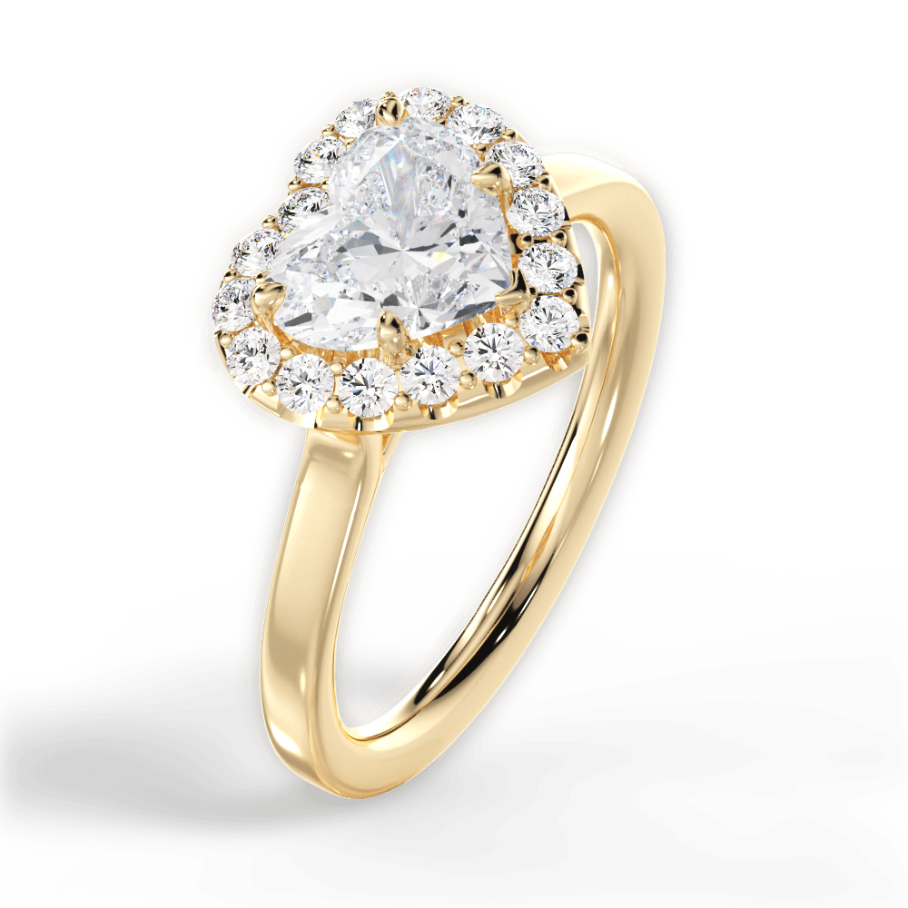 Halo Engagement Ring Setting