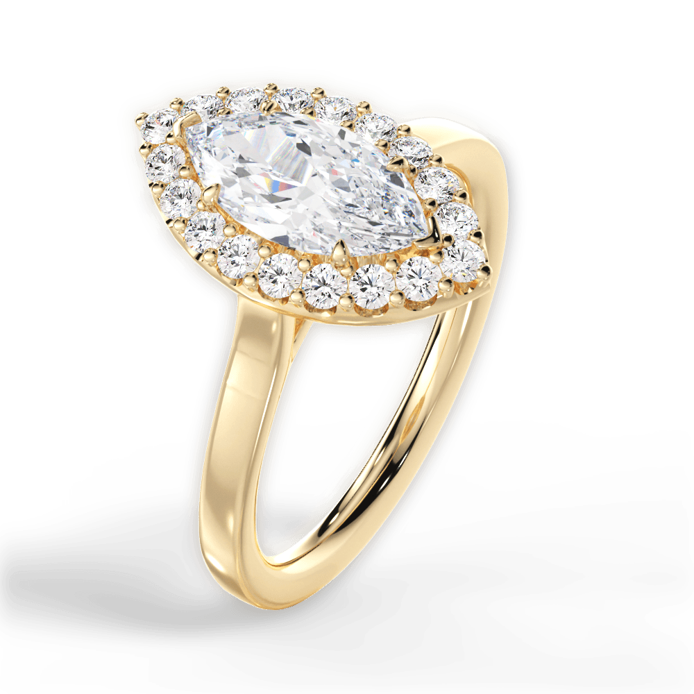 Halo Engagement Ring Setting