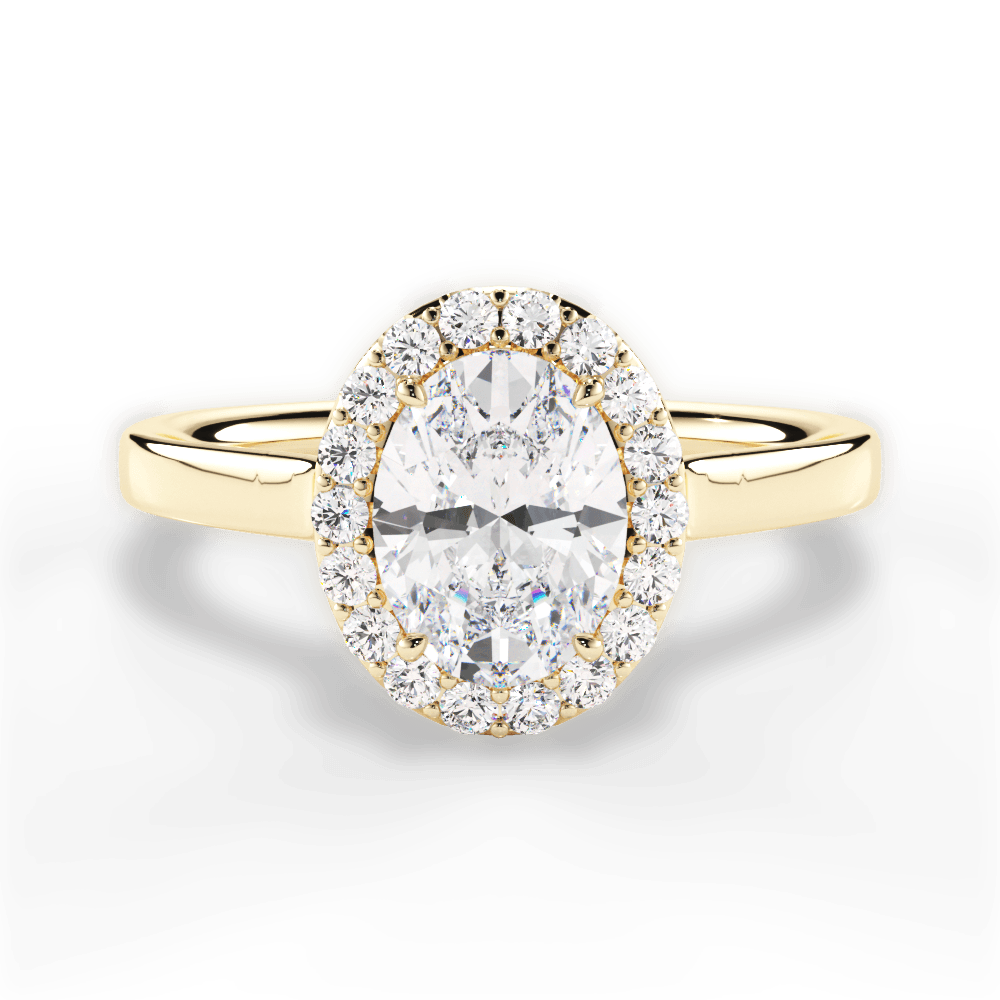 Halo Engagement Ring Setting