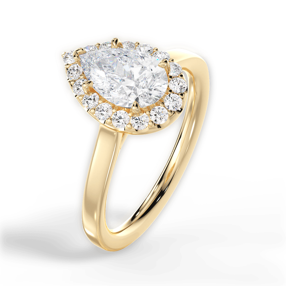 Halo Engagement Ring Setting