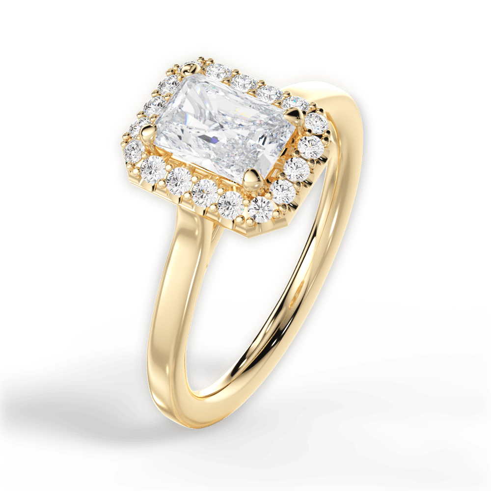 Halo Engagement Ring Setting