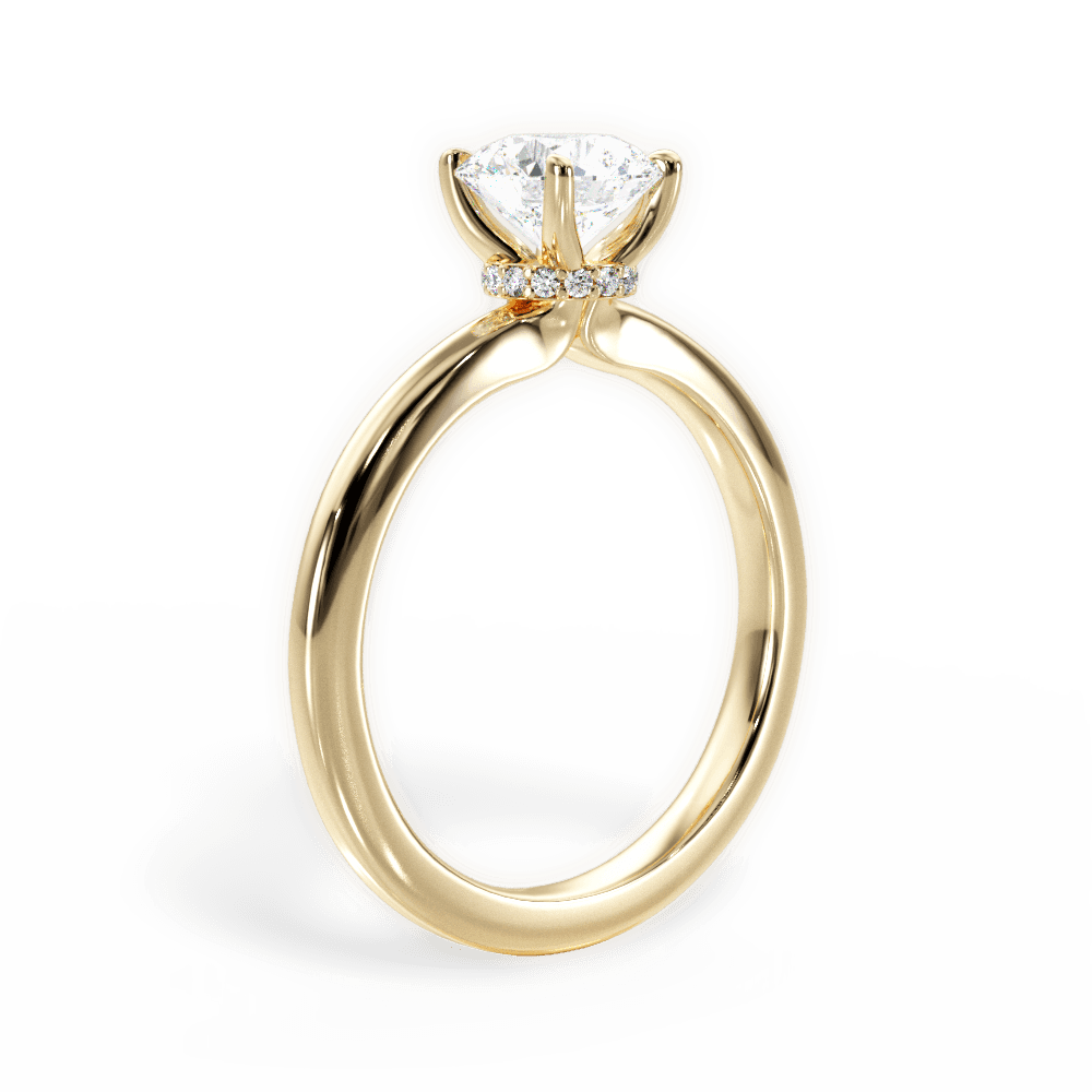 Hidden Halo Engagement Ring Setting
