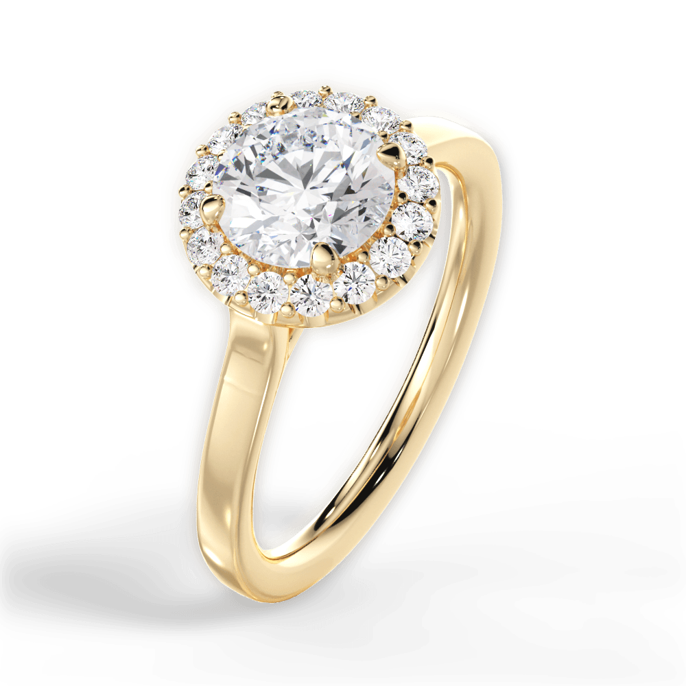 Halo Engagement Ring Setting