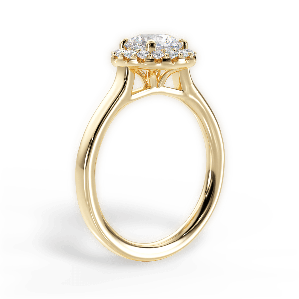 Halo Engagement Ring Setting