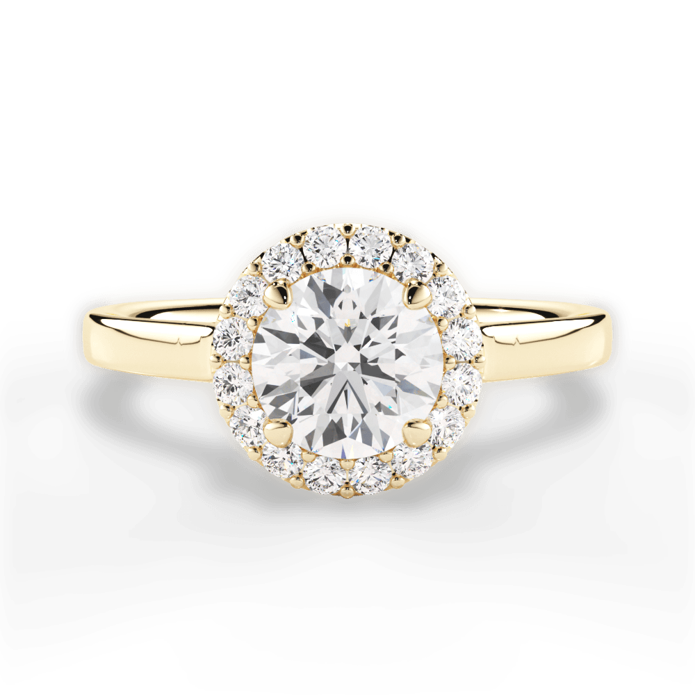 Halo Engagement Ring Setting