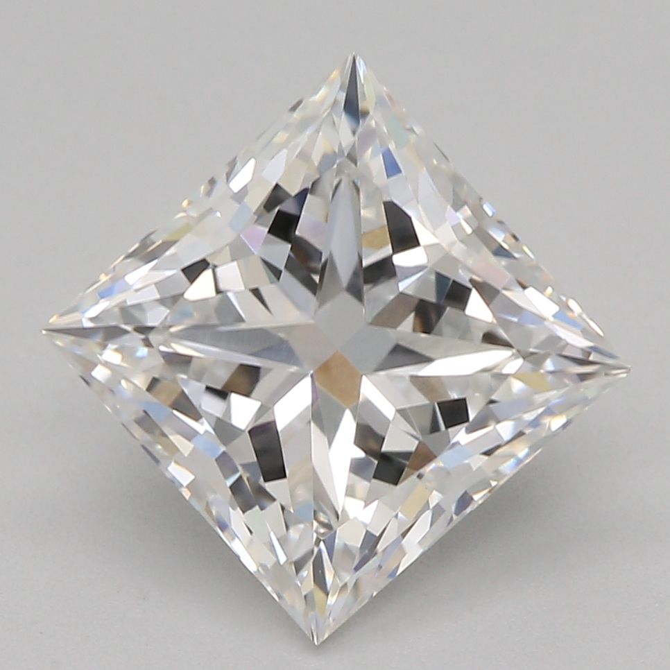2.09 Carat E-VVS2 Princess Lab Diamond