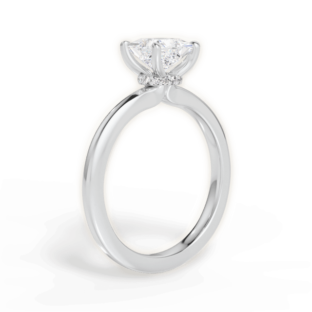 Hidden Halo Engagement Ring Setting