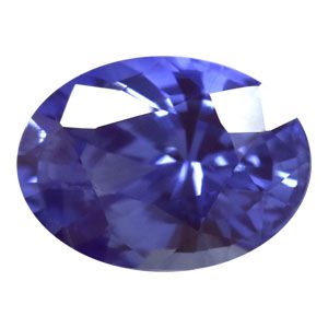 1.5 Carat Oval Cut Blue Sapphire
