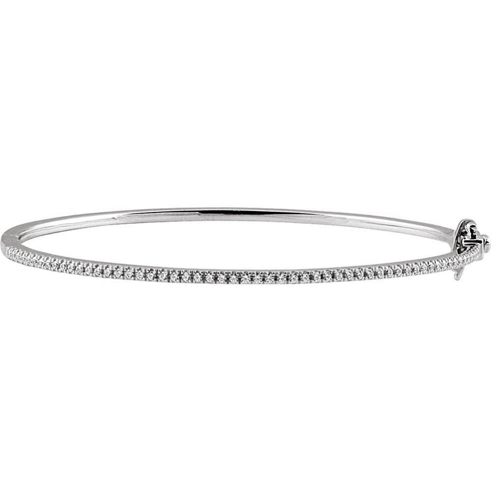1/2 CTW Natural Diamond Pavé 7" Bracelet