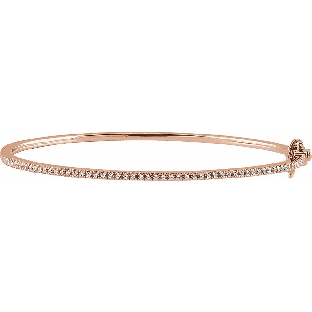 1/2 CTW Natural Diamond Pavé 7" Bracelet