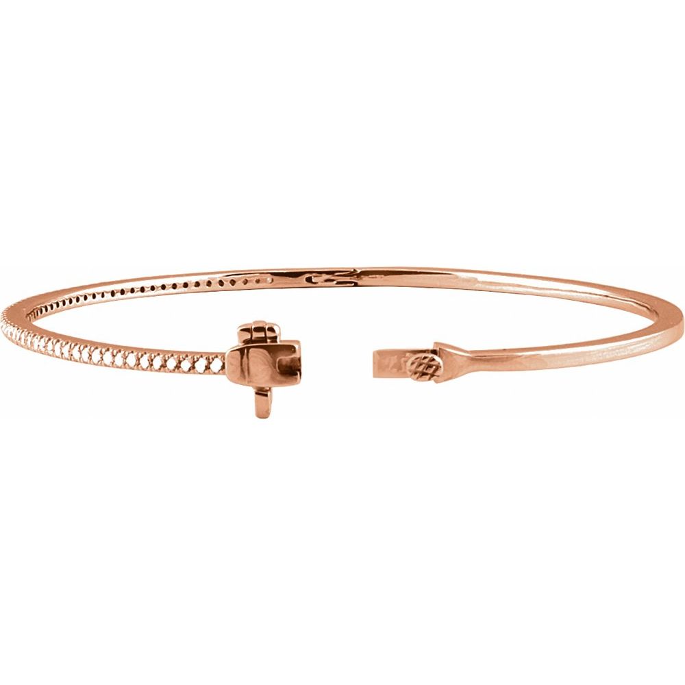 1/2 CTW Natural Diamond Pavé 7" Bracelet