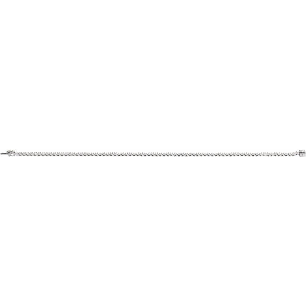 7 1/4" Lab-Grown Diamond Line Bracelet