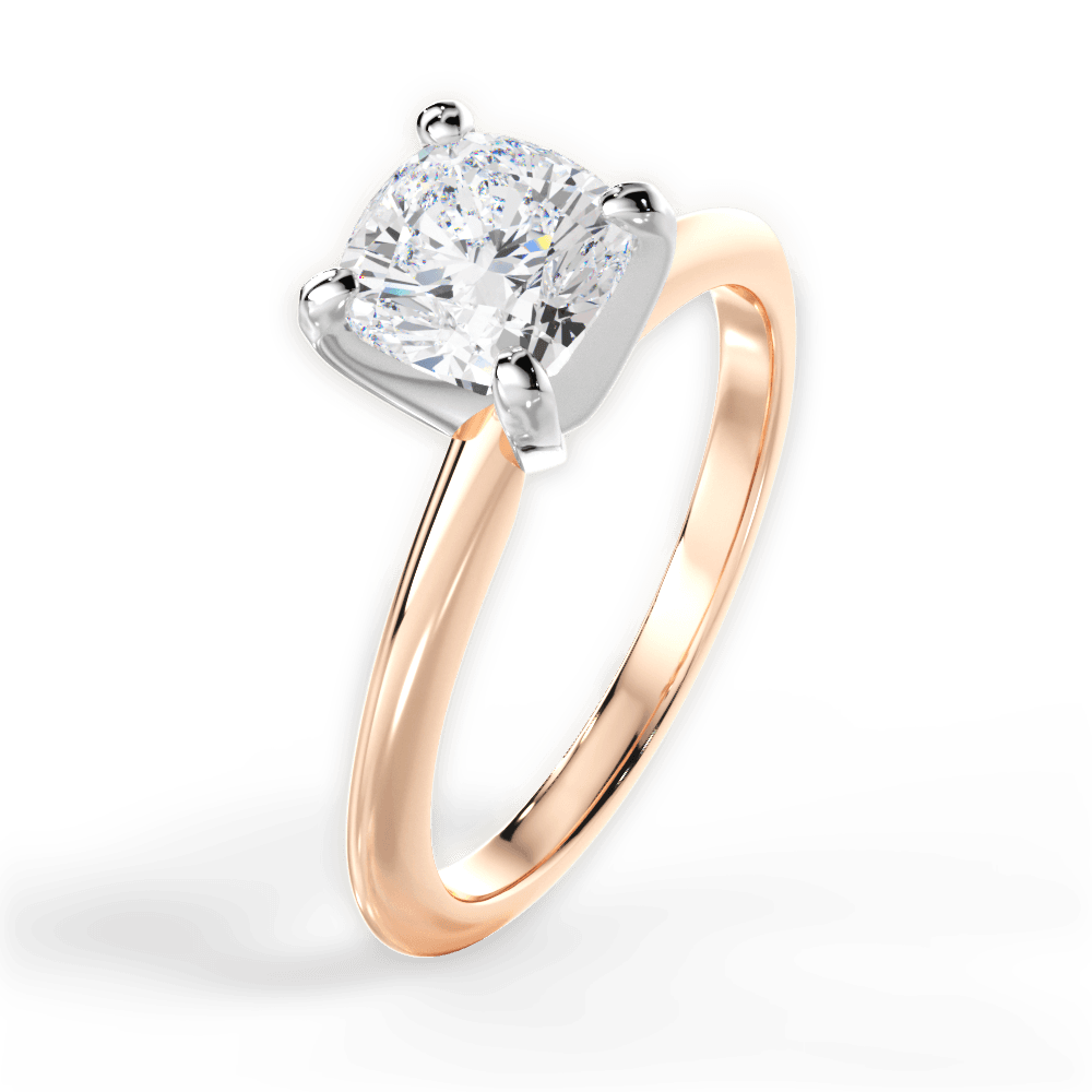 Knife Edge Solitaire Engagement Ring Setting