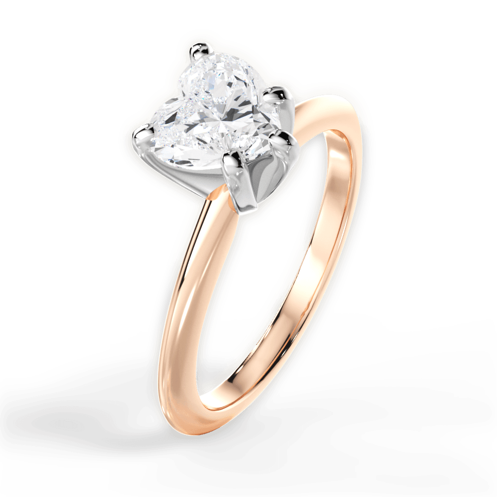 Knife Edge Solitaire Engagement Ring Setting
