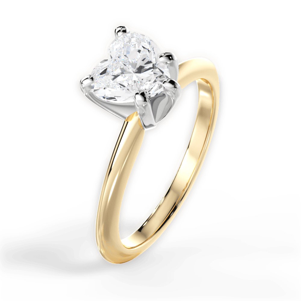 Knife Edge Solitaire Engagement Ring Setting