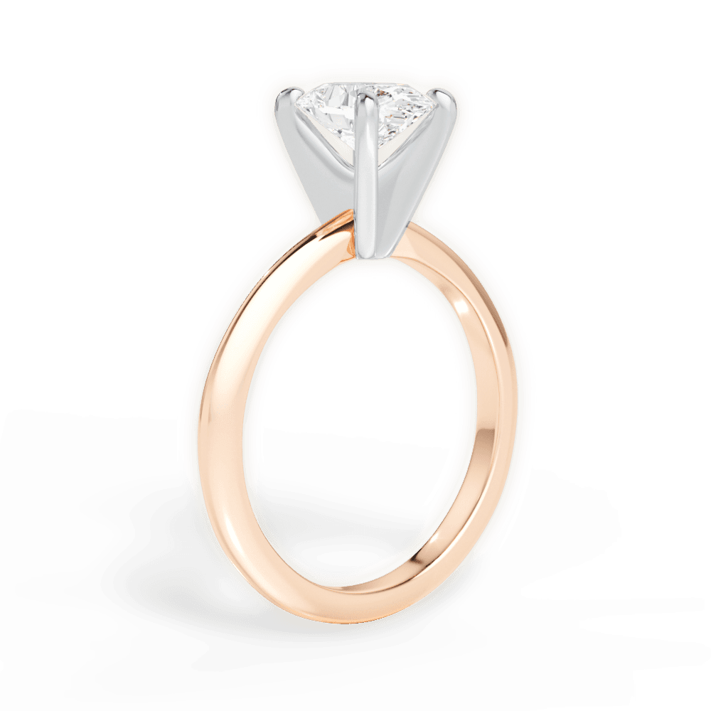 Knife Edge Solitaire Engagement Ring Setting