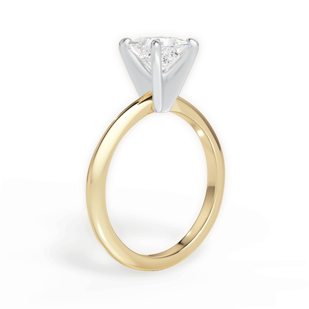 Knife Edge Solitaire Engagement Ring Setting