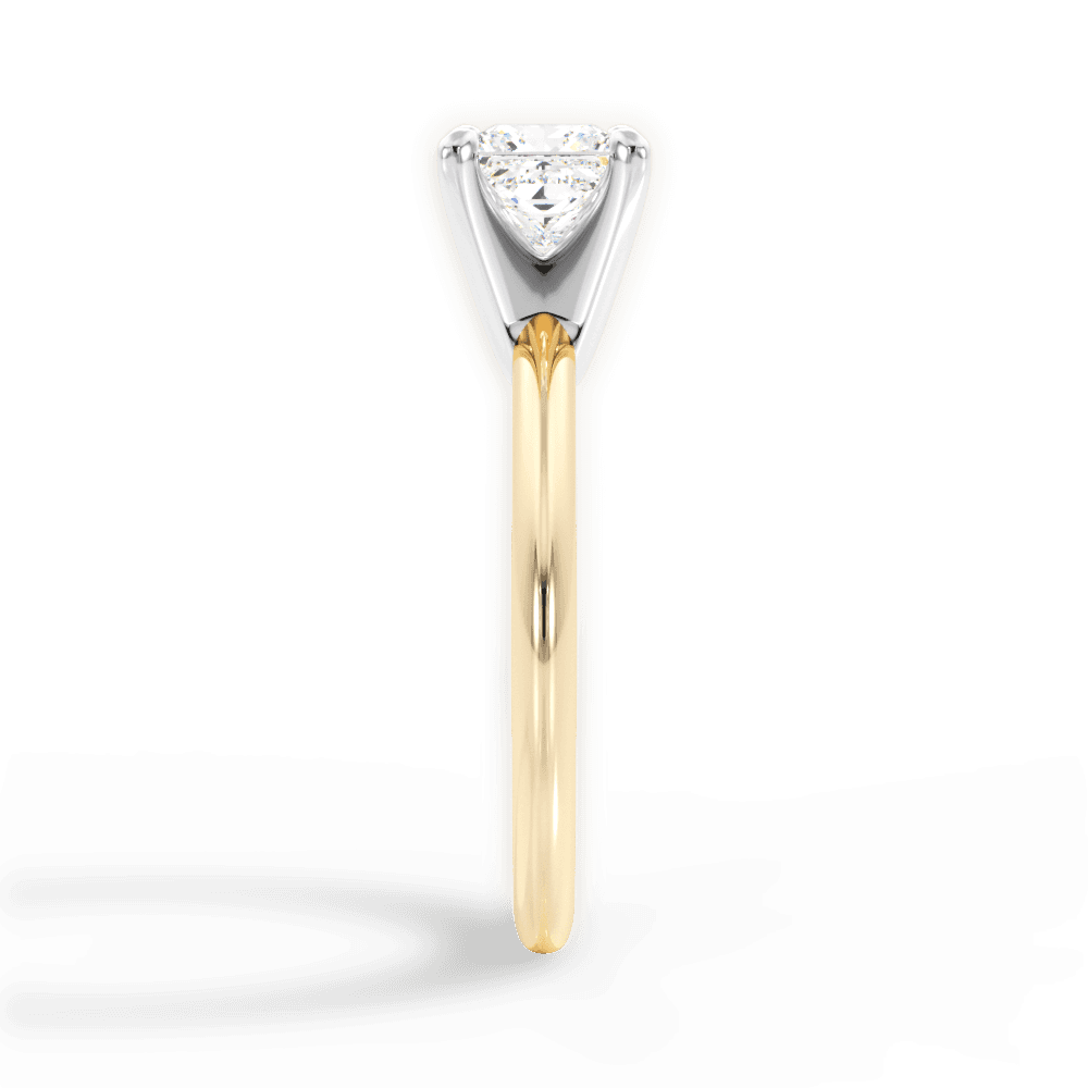 Knife Edge Solitaire Engagement Ring Setting