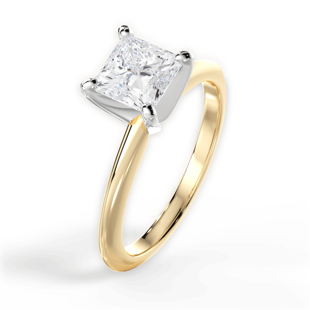 Knife Edge Solitaire Engagement Ring Setting