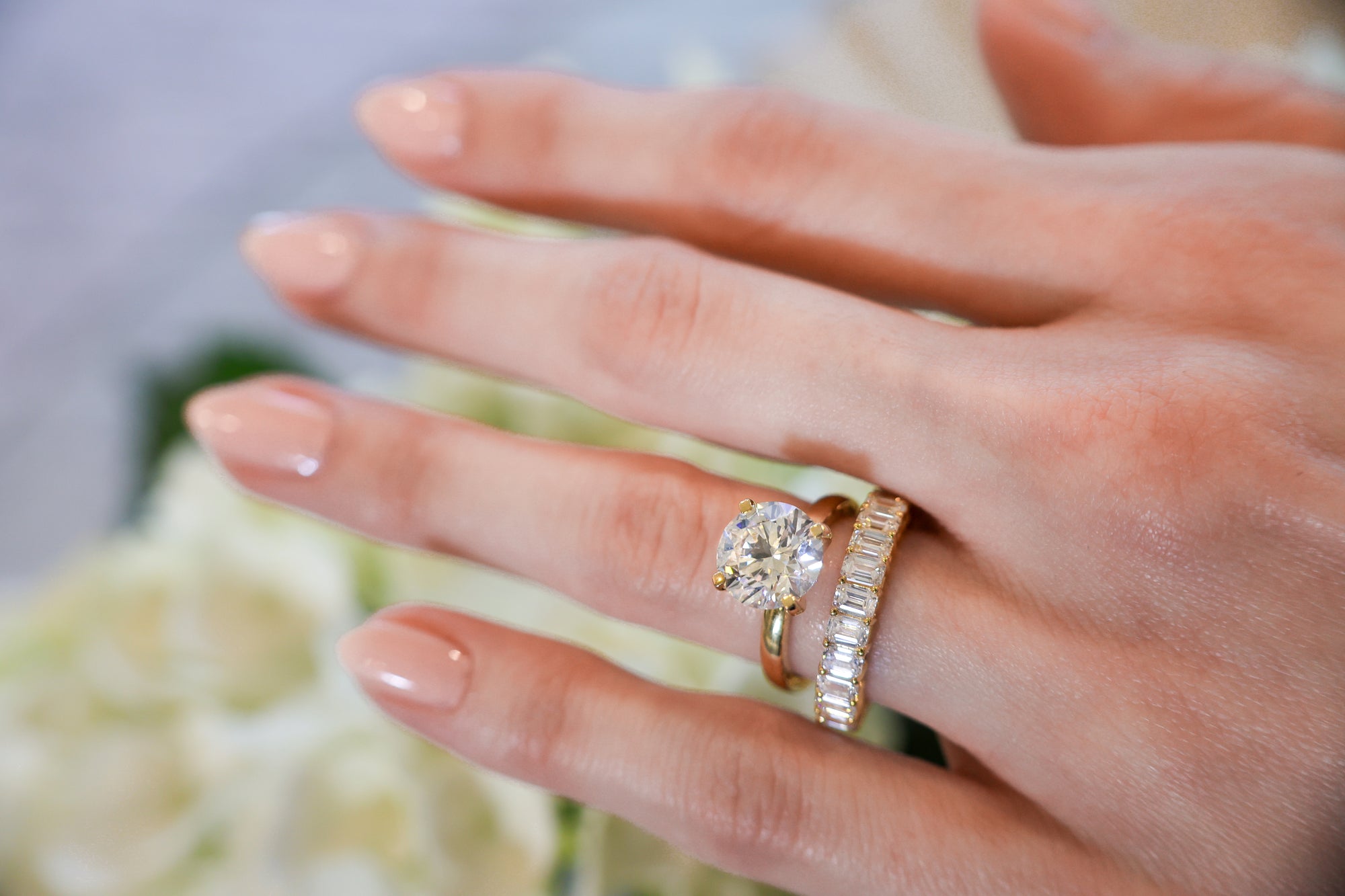 Lab-Grown Diamond Eternity Band